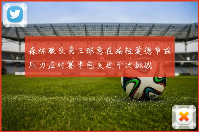森林狼交易三球意在减轻爱德华兹压力应对赛季包夹近千次挑战